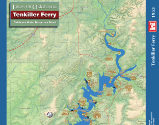 Preview of View Lake Tenkiller Map